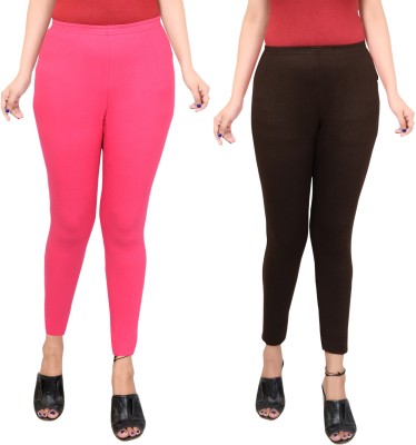 EDNIT ENTERPRISES Ankle Length  Ethnic Wear Legging(Pink, Brown, Solid)