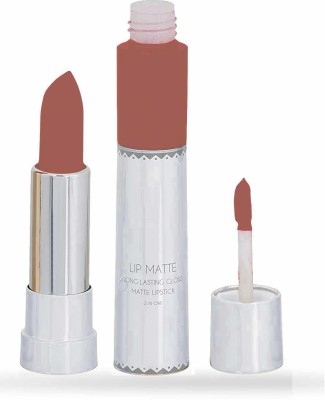 MYEONG Perfect Long & Lasting Liquid & Matte Look 2in1 Lipstick(Expresso, 8 g)