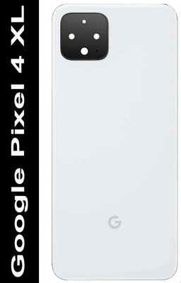 Unique4Ever Google Pixel 4 XL ( GLASS ) Back Panel(Clearly White)