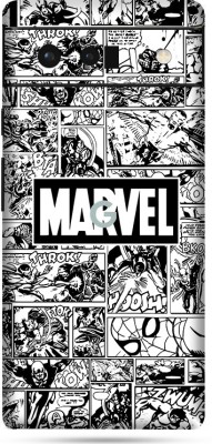 WeCre8 Skin's Google Pixel 6 Pro, Marvel Comic B&W Mobile Skin(Multicolor)