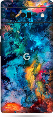 OggyBaba Google Pixel 6 Pro Mobile Skin(Colors Multicolor Skin With Ultra Matte Finish)