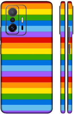 Vcare GadGets Xiaomi 11T Pro Mobile Skin(Multicolor)