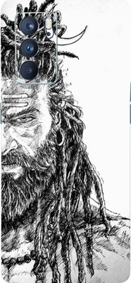 Mclaxa Adiyogi Mobile Back Skin, Adiyogi, OPPO RENO 6PRO Mobile Skin(Adiyogi Skin With Super Matte Finish)