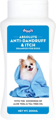 Drools Anti-Dandruff & Itchy Shampoo with Brush for Anti-dandruff Fresh Dog Shampoo(200 ml)