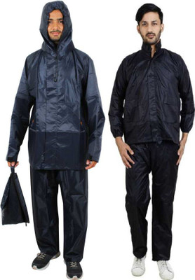 Tritika Solid Men Rain Suit