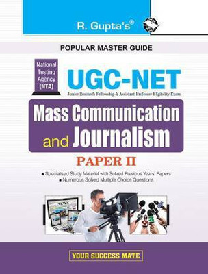 NTA-UGC-NET: Mass Communication And Journalism (Paper II) Exam Guide (English, Paperback, RPH Editorial Board)(Paperback, RPH Editorial Board)
