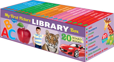 My First Picture Library Box Of 20 Board Books(Hardcover, Sawan)