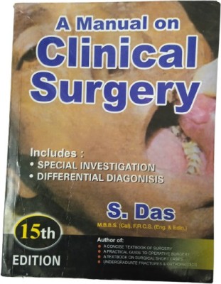 A Manual On Clinical Surgery(PAPER PACK, S. DAS)