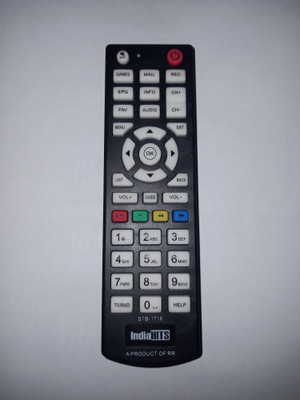 SGUV  Compatible Remote with Full working INDIA HITS FREE TO AIR Remote Controller(White)