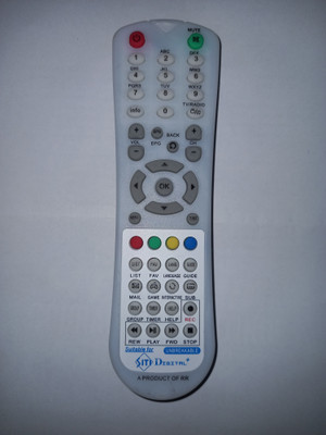 SGUV  Compatible Remote with Full working SITI DIGITAL Remote Controller(Black)
