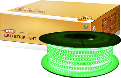 Wipro 1 LEDs 50 m Green Steady Strip Rice Lights(Pack of 1)