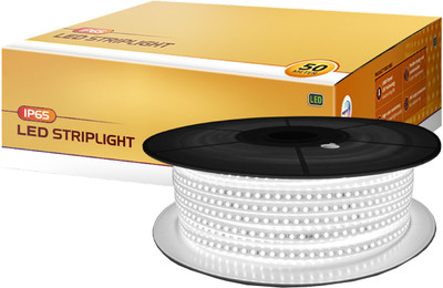 Wipro 1 LEDs 50 m White Steady Strip Rice Lights(Pack of 1)