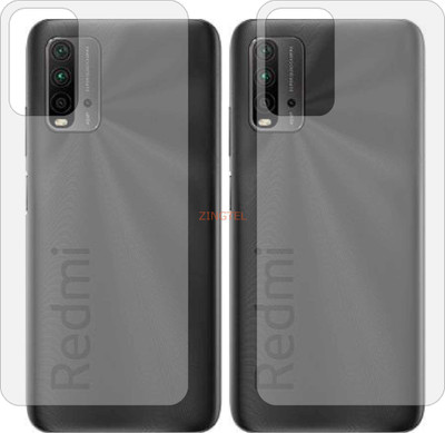 ZINGTEL Back Screen Guard for XIAOMI REDMI 9POWER (Matte Finish)(Pack of 2)