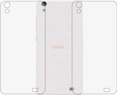 ZINGTEL Back Screen Guard for LYF WATER 4 (LS-5005) (Matte Finish)(Pack of 2)