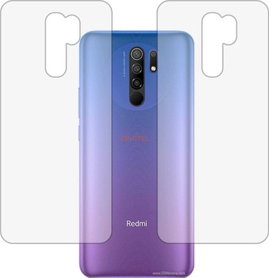 ZINGTEL Back Screen Guard for REDMI 9 PRIME (Matte Finish)(Pack of 2)