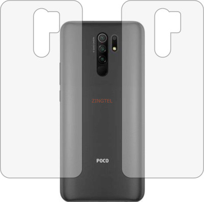 ZINGTEL Back Screen Guard for MI POCO M2 (Matte Finish)(Pack of 2)
