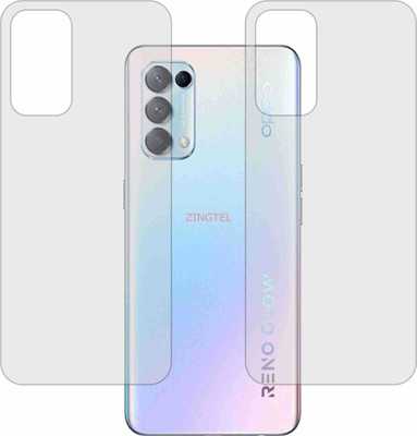 ZINGTEL Back Screen Guard for OPPO RENO5 PRO 5G (Matte Finish)(Pack of 2)
