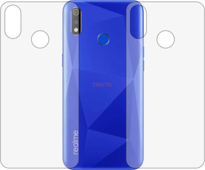 ZINGTEL Back Screen Guard for REALME 3I (Matte Finish)(Pack of 2)