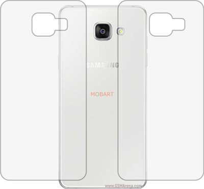 MOBART Back Screen Guard for SAMSUNG GALAXY A5 2016 EDITION (Matte Finish)(Pack of 2)