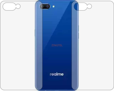 ZINGTEL Back Screen Guard for OPPO REALME C1 2019 (Matte Finish)(Pack of 2)