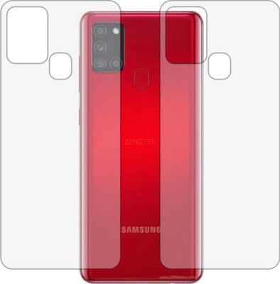 ZINGTEL Back Screen Guard for SAMSUNG GALAXY A21S (Matte Finish)(Pack of 2)