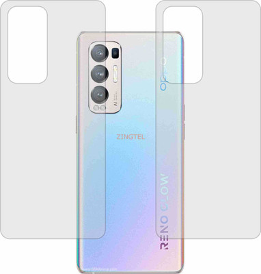 ZINGTEL Back Screen Guard for OPPO RENO5 PRO PLUS 5G (Matte Finish)(Pack of 2)