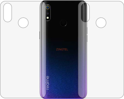 ZINGTEL Back Screen Guard for OPPO RMX 1825 (REALME 3) (Matte Finish)(Pack of 2)