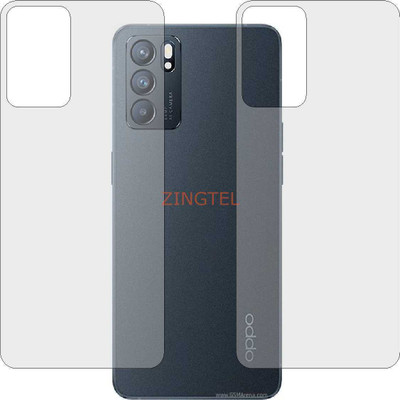 ZINGTEL Back Screen Guard for OPPO RENO 6 (Matte Finish)(Pack of 2)