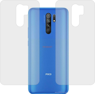 MOBART Back Screen Guard for POCO m2(Pack of 2)