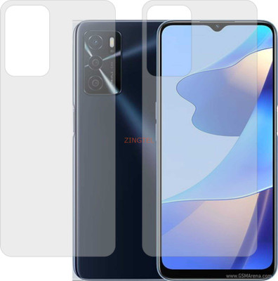 ZINGTEL Back Screen Guard for OPPO A16 CPH2269 (Matte Finish)(Pack of 2)