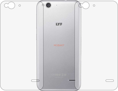 MOBART Back Screen Guard for RELIANCE JIO LYF WATER 3 (Matte Finish)(Pack of 2)