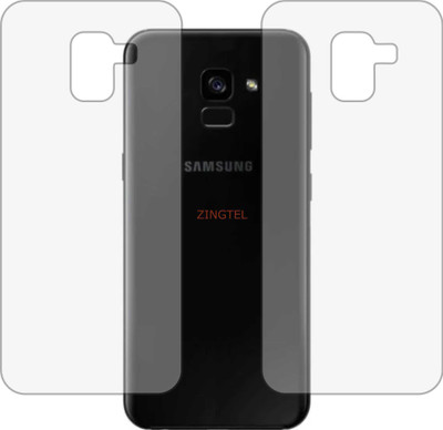 ZINGTEL Back Screen Guard for SAMSUNG GALAXY A8 2018 (Matte Finish)(Pack of 2)