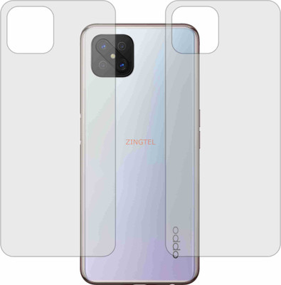 ZINGTEL Back Screen Guard for OPPO RENO4 Z 5G (Matte Finish)(Pack of 2)