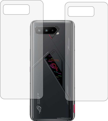 ZINGTEL Back Screen Guard for ROG PHONE 5 PRO (Matte Finish)(Pack of 2)