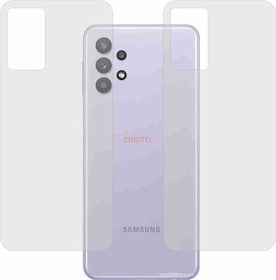 ZINGTEL Back Screen Guard for SAMSNG GALAXY A32 5G (Matte Finish)(Pack of 2)