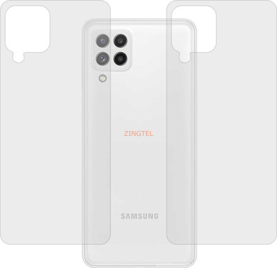ZINGTEL Back Screen Guard for SAMSUNG GALAXY A22 (Matte Finish)(Pack of 2)