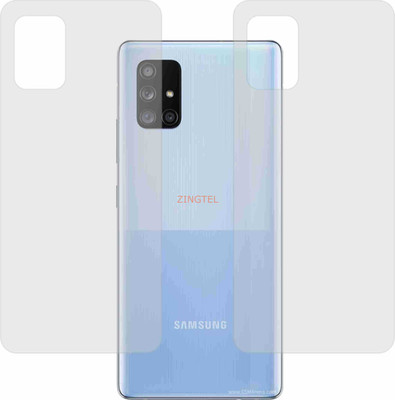ZINGTEL Back Screen Guard for SAMSUNG A QUANTUM (Matte Finish)(Pack of 2)