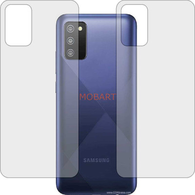 MOBART Back Screen Guard for SAMSUNG F02S (SM E025F) (Matte Finish)(Pack of 2)