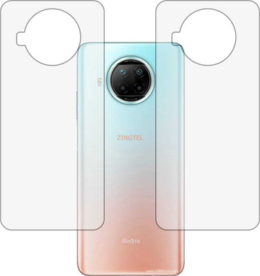 ZINGTEL Back Screen Guard for XIAOMI REDMI NOTE 9 PRO 5G (Matte Finish)(Pack of 2)