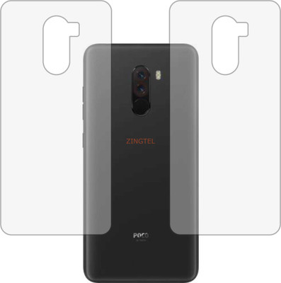ZINGTEL Back Screen Guard for XIAOMI POCOPHONE F1 (Matte Finish)(Pack of 2)
