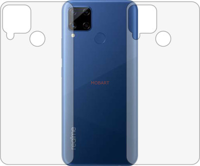 MOBART Back Screen Guard for REALME C15(Pack of 2)