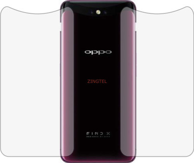 ZINGTEL Back Screen Guard for OPPO FIND X (Matte Finish)(Pack of 2)