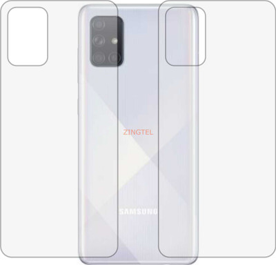 ZINGTEL Back Screen Guard for SAMSUNG GALAXY A71 (SM-A715F) (Matte Finish)(Pack of 2)