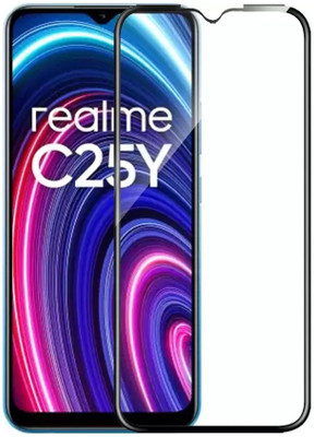 Rhino Armour Edge To Edge Tempered Glass for Realme C25Y, Realme C21Y, Realme C11 2021, Realme Narzo 50A, Realme Narzo 50i(Pack of 1)