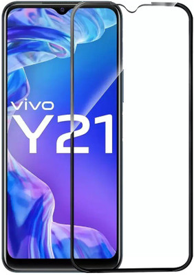 ARMAGUARD Edge To Edge Tempered Glass for Vivo Y21t, Vivo Y21e, Vivo Y21s, Vivo Y21a, Vivo Y21, Vivo Y21 2021(Pack of 1)