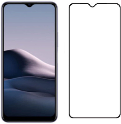 DMJHP Edge To Edge Tempered Glass for Vivo Y33T(Pack of 1)