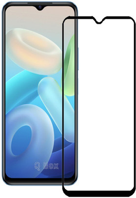 Q Box Edge To Edge Tempered Glass for Vivo Y75 5G(Pack of 1)