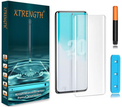 XTRENGTH Edge To Edge Tempered Glass for Samsung Galaxy S20(Pack of 1)