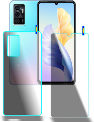 PONDRIK Front and Back Screen Guard for VIVO V23E 5G, VIVO V23e(Pack of 2)