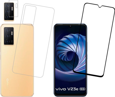 Ten To 11 Front and Back Tempered Glass for ViVO V23e 5G(Pack of 3)
